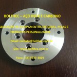 usinagem de flange inox